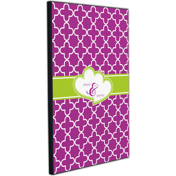 Clover 20x30 Wood Print - Angle View