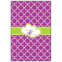 Clover Wood Print - 20x30 (Personalized)