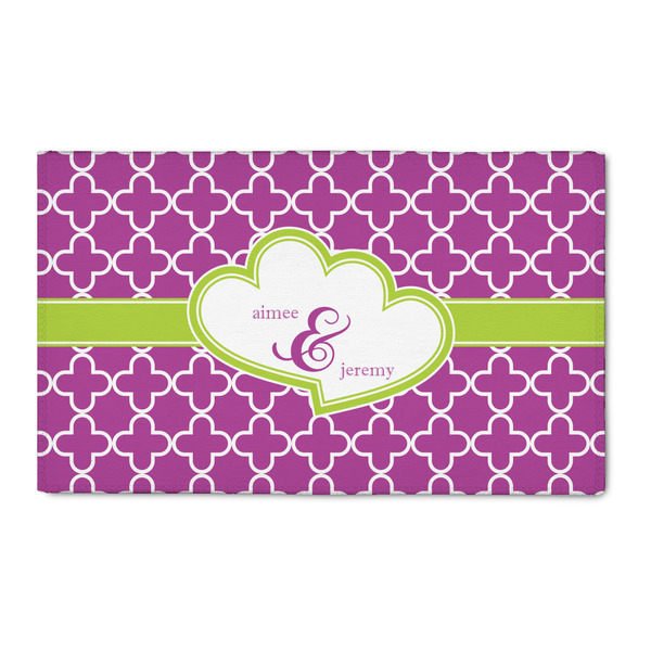 Custom Clover 3' x 5' Indoor Area Rug (Personalized)