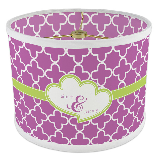 Clover 8" Drum Lampshade - ANGLE Poly-Film