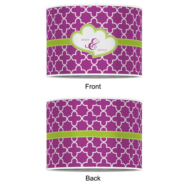 Clover 8" Drum Lampshade - APPROVAL (Poly Film)