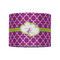 Clover 8" Drum Lampshade - FRONT (Fabric)