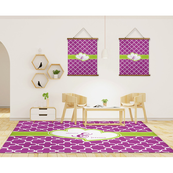 Clover 8'x10' Indoor Area Rugs - IN CONTEXT