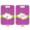 Clover Aluminum Luggage Tag (Front + Back)