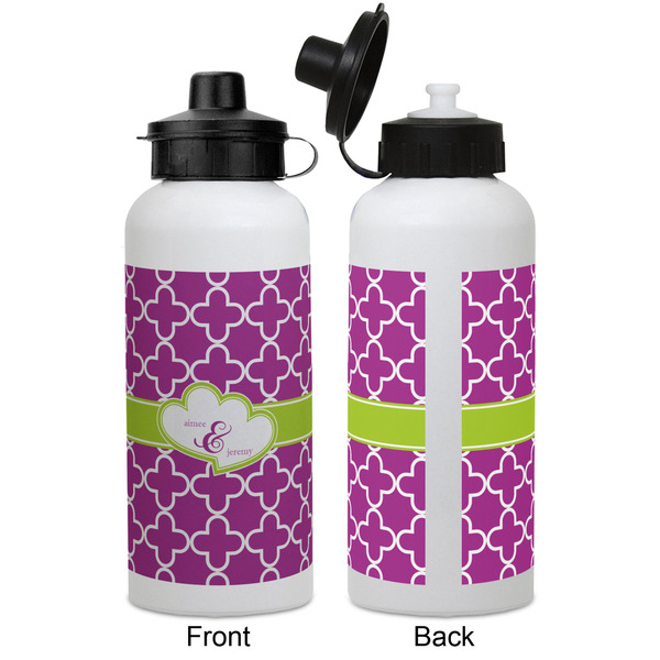 Clover Aluminum Water Bottle - White APPROVAL