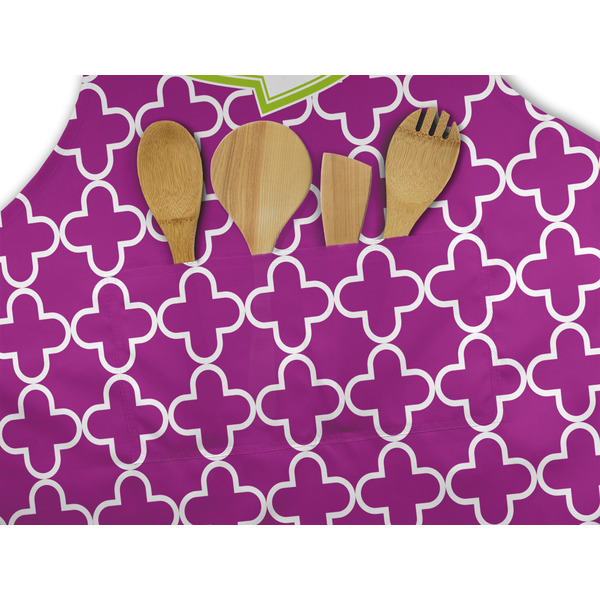Clover Apron - Pocket Detail with Props