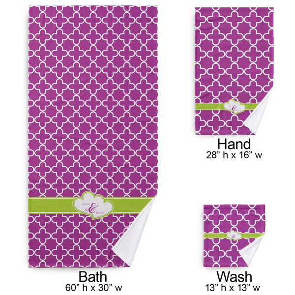 Clover Bath Towel Sets - 3-piece - Approval