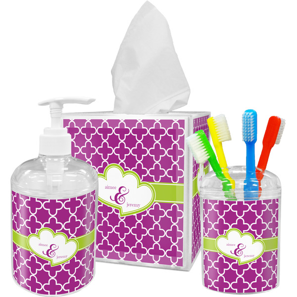 Clover Bathroom Accessories Set (Personalized)