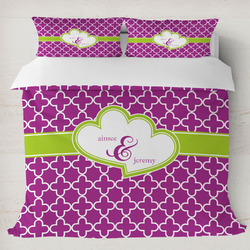Clover Duvet Cover Set - King (Personalized)