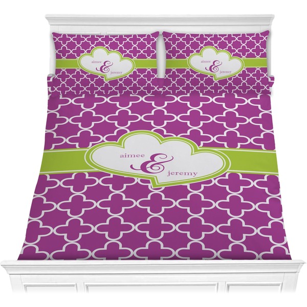 Custom Clover Comforter Set - Full / Queen (Personalized)