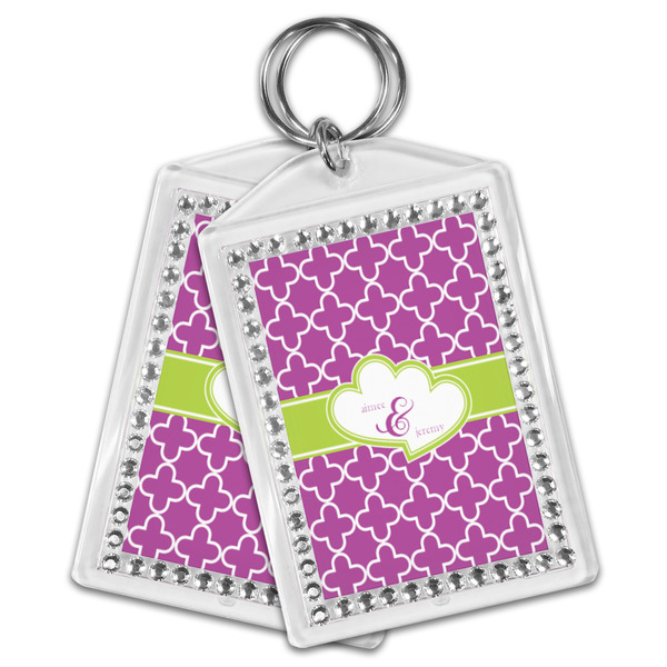 Clover Bling Keychain - MAIN