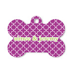 Clover Bone Shaped Dog ID Tag - Small (Personalized)
