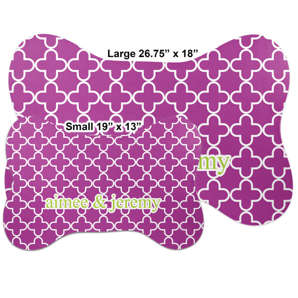 Clover Bone Shaped Mat Comparison