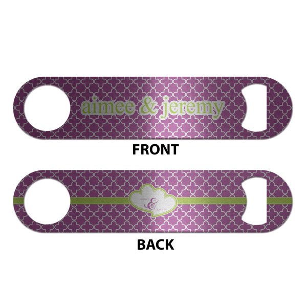 Clover Bottle Opener - Front & Back