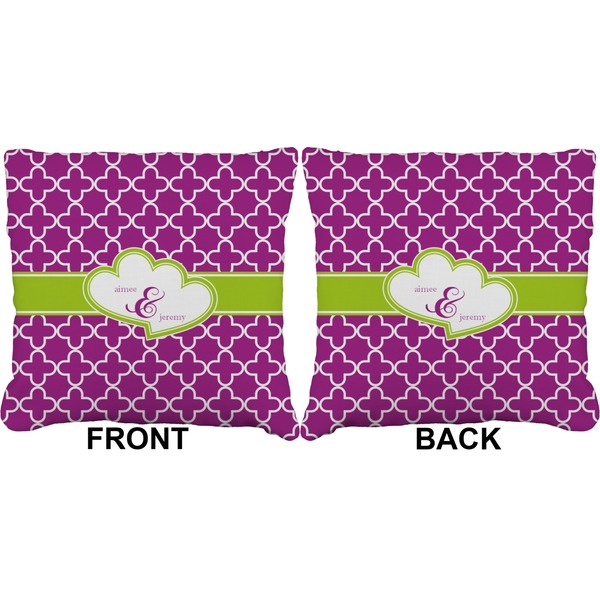 Clover Burlap Pillow Approval