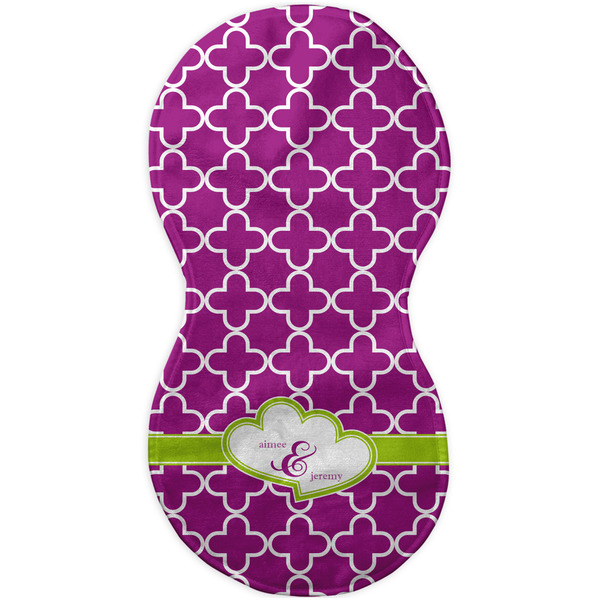 Clover Burp Peanut Shaped Flat