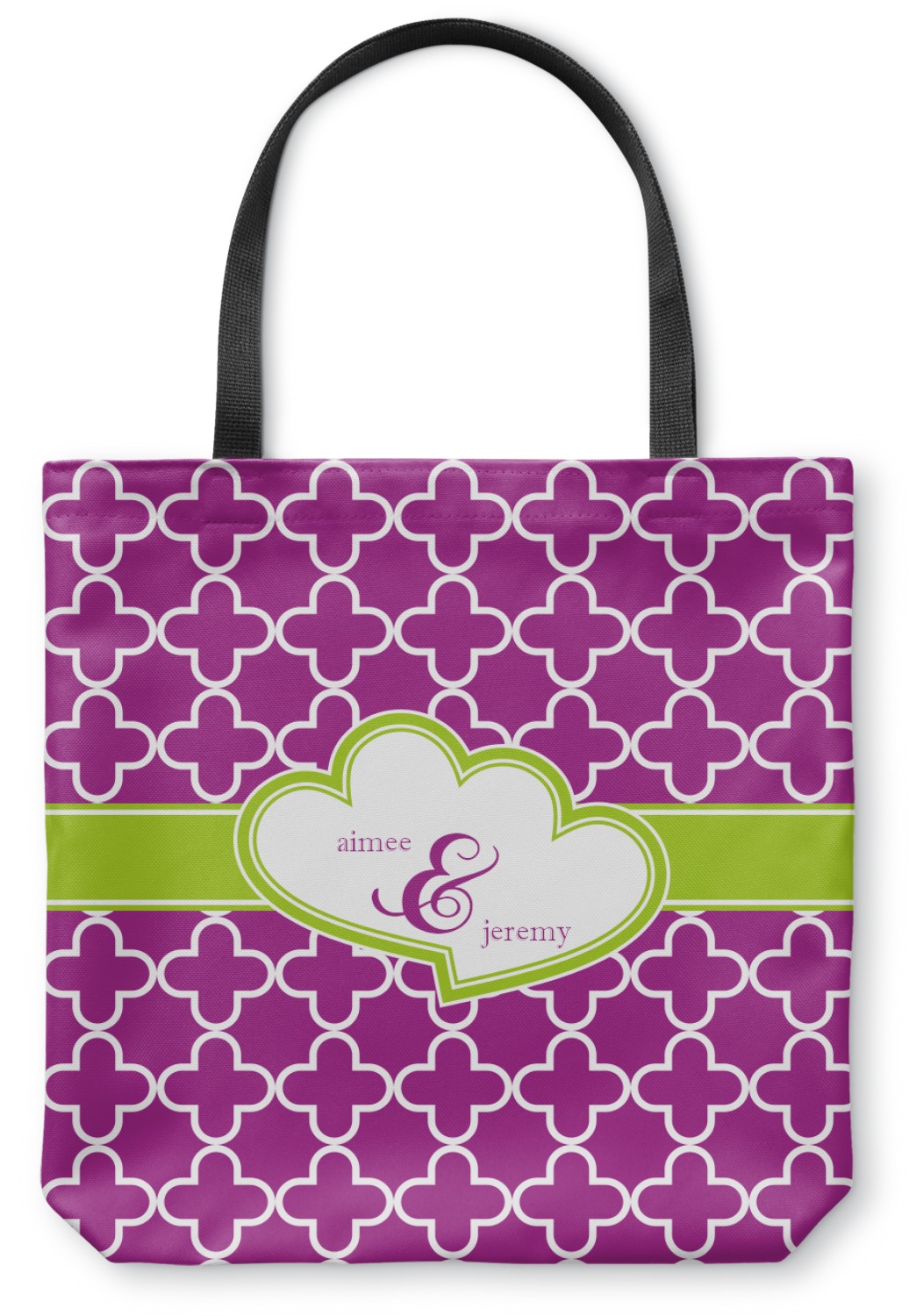Clover Canvas Tote Bag (Personalized) - YouCustomizeIt