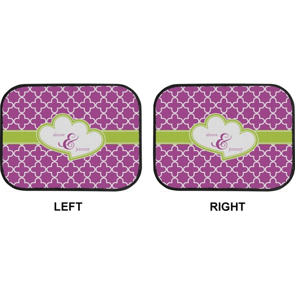 Clover Car Floor Mats (Back Seat) (Approval)
