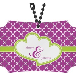 Clover Rear View Mirror Ornament (Personalized)