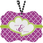 Clover Rear View Mirror Charm (Personalized)