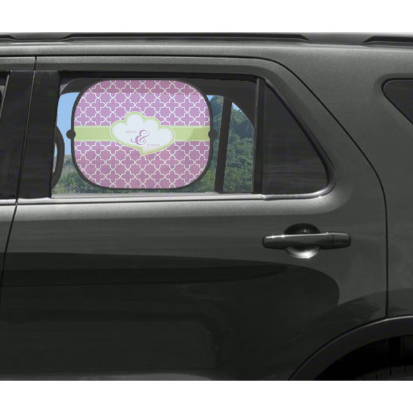 Clover Car Sun Shade Black - In Car Window