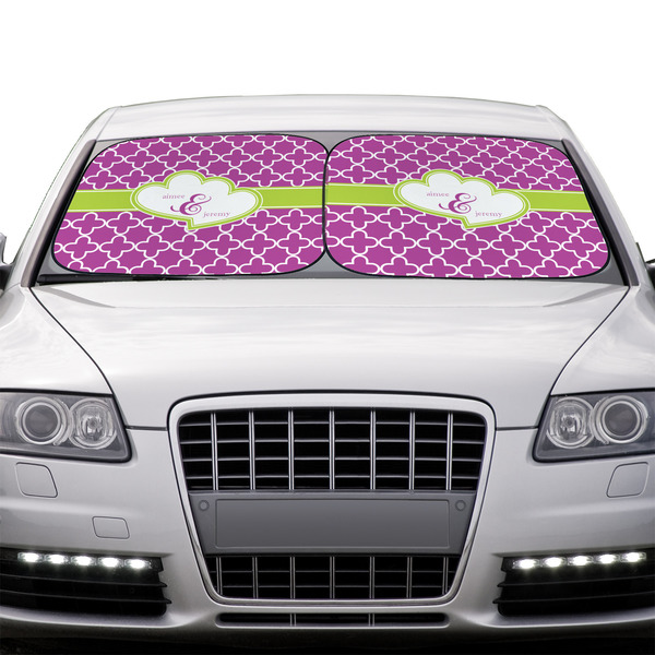 Clover Car Sun Shades - IN CONTEXT