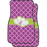 Clover Car Floor Mats (Front Seat) (Personalized)