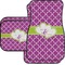 Clover Car Floor Mats Set - 2 Front & 2 Back (Personalized)