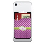 Clover 2-in-1 Cell Phone Credit Card Holder & Screen Cleaner (Personalized)