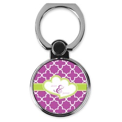 Clover Cell Phone Ring Stand & Holder (Personalized)