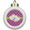 Clover Ceramic Ball Ornament (Personalized)