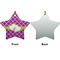 Clover Ceramic Flat Ornament - Star Front & Back (APPROVAL)