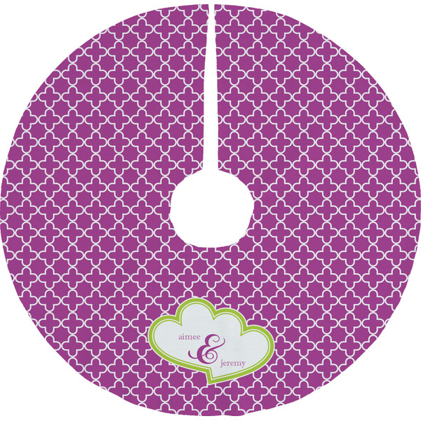 Custom Clover Tree Skirt (Personalized)