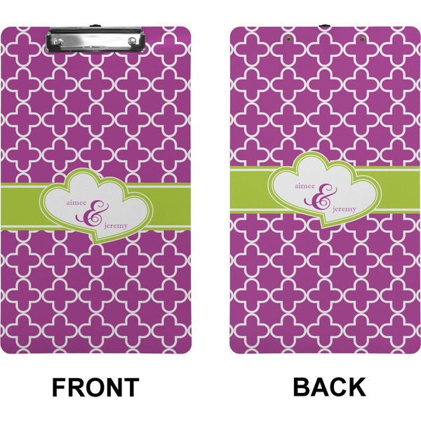 Clover Clipboard (Legal) (Front + Back)