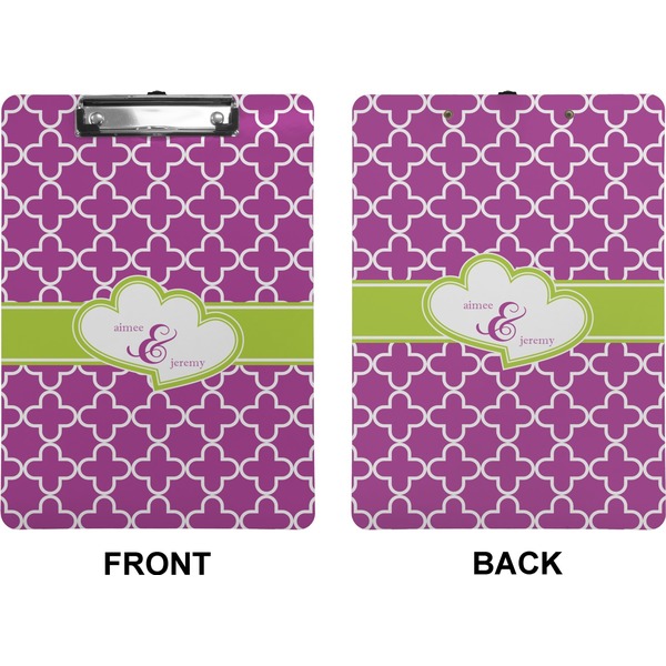 Clover Clipboard (Letter) (Front + Back)