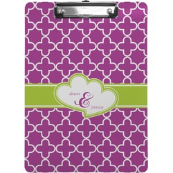 Clover Clipboard (Letter Size) (Personalized)