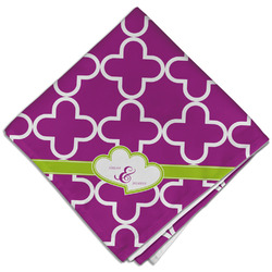 Clover Cloth Dinner Napkin - Single w/ Couple's Names