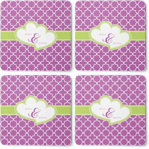 Clover Coaster Rubber Back - Apvl