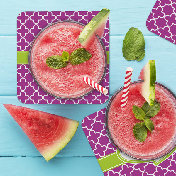 Clover Coaster Set - LIFESTYLE