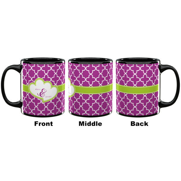 Clover Coffee Mug - 11 oz - Black APPROVAL