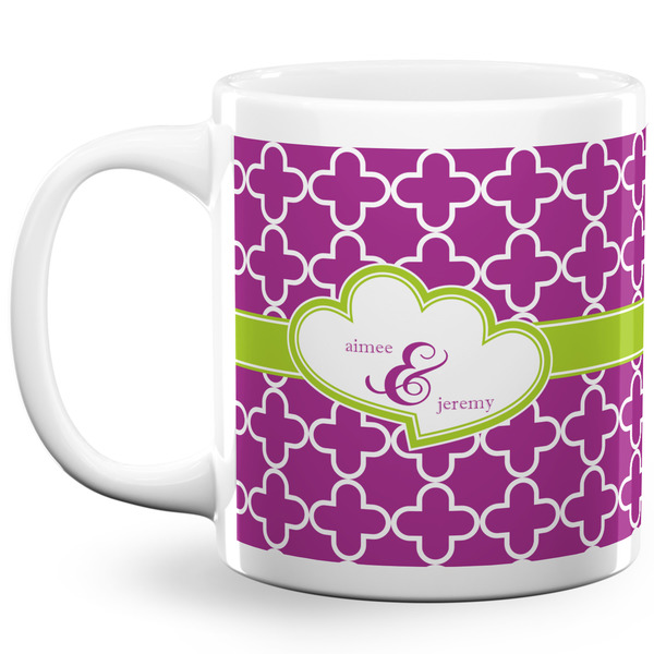 Clover Coffee Mug - 20 oz - White