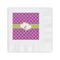 Clover Coined Cocktail Napkins (Personalized)