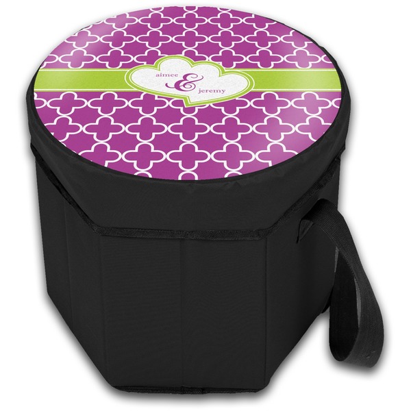 Clover Collapsible Personalized Cooler & Seat (Closed)