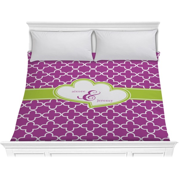Custom Clover Comforter - King (Personalized)