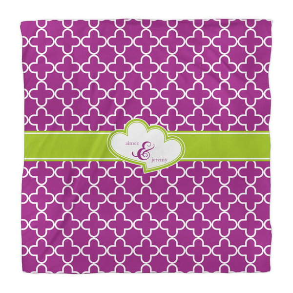 Clover Comforter - Queen - Front