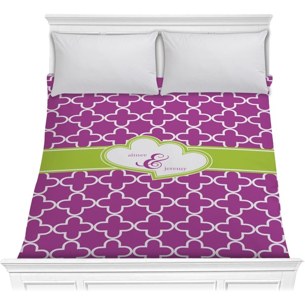 Custom Clover Comforter - Full / Queen (Personalized)