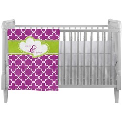 Clover Crib Comforter / Quilt (Personalized)