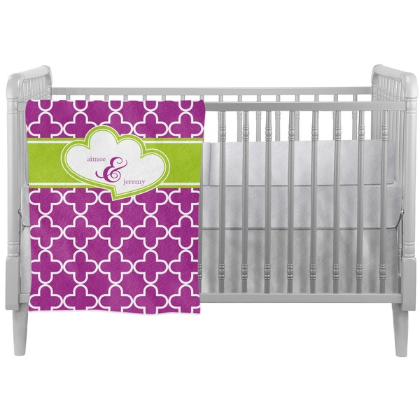 Custom Clover Crib Comforter / Quilt (Personalized)