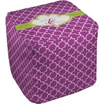 Clover Cube Pouf Ottoman - 13" (Personalized)