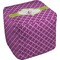 Clover Cube Poof Ottoman (Top)